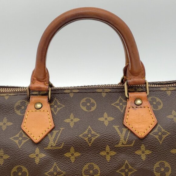 Louis Vuitton Vintage Speedy 30 Monogram Handbag 409-101725 - Picture 7 of 15
